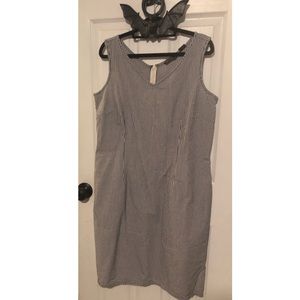 Eddie Bauer Stripe Dress Size 16